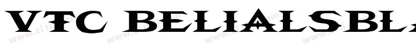 VTC BelialsBladeItaI字体转换